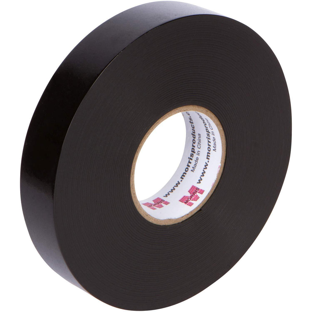 Morris Products 69 KV High Voltage Rubber Splicing Tape – 3/4" x 30’ x 30 Mil – For Electrical Applications, Insulating Splices, Terminations – Self-Bonding, Self-Amalgamating, Liner-Less 3/4" X 30ft X 30Mil