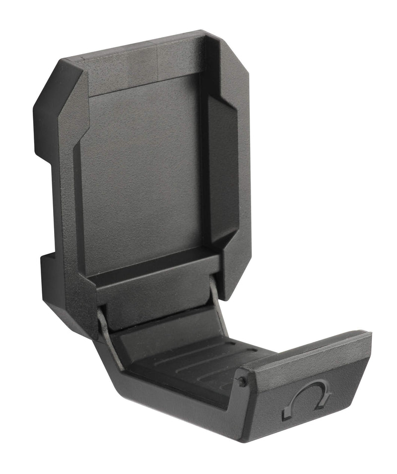 Enermax Magnetic Mounting Headset Holder with Metal Protection Foam, Provides up to 1 kg/2.2 lbs, Compatible with Computer/Gaming Headsets, Headphone of all Shapes and Sizes, EHB001 Black