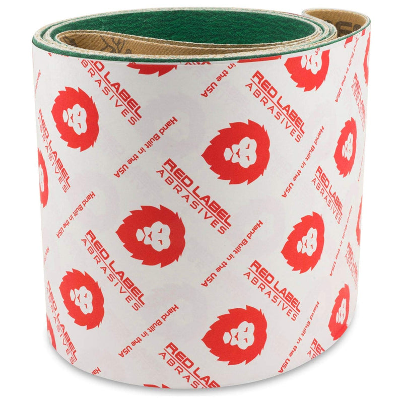 Red Label Abrasives 6 X 48 Inch 60 Grit Metal Grinding Zirconia Sanding Belts, 2 Pack