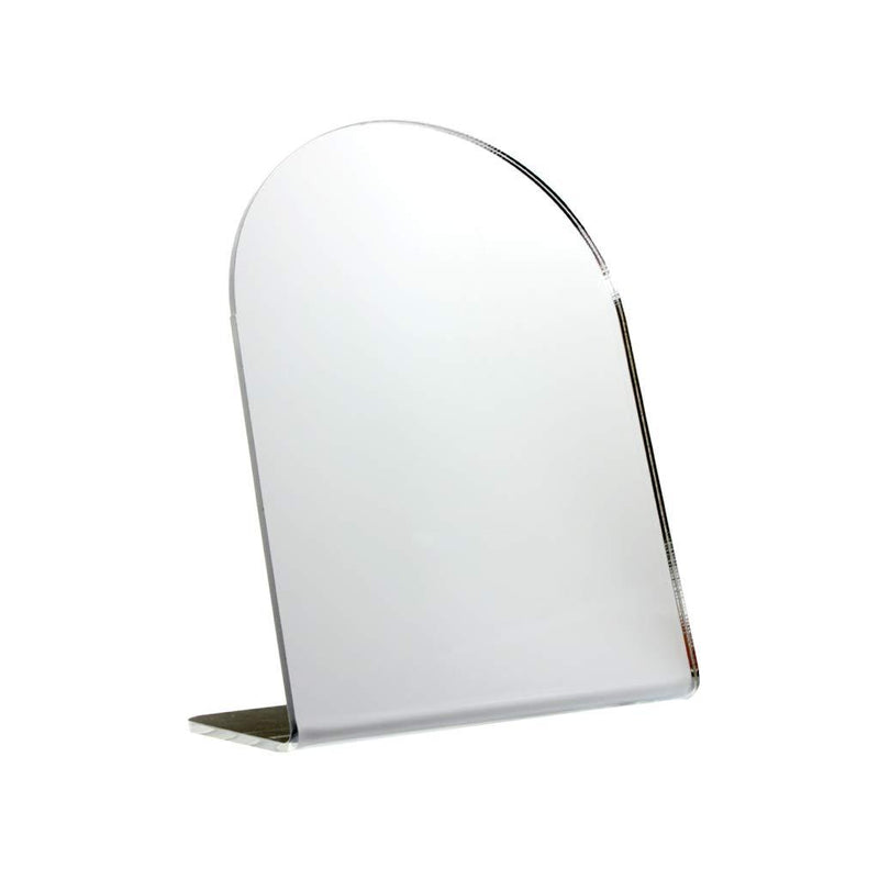 SOURCEONE.ORG Premium Acrylic Counter Top Mirror - Cosmetics Counter Display 8 1/2 X 11 Inch