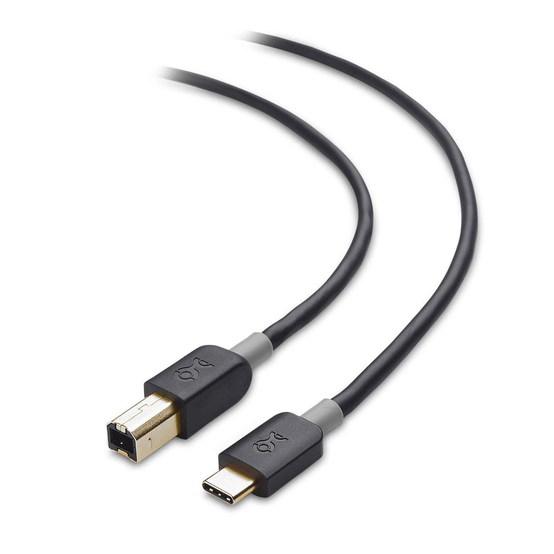 Cable Matters USB C Printer Cable (USB C to USB B Cable, USB-C to Printer Cable) in Black 3.3 Feet 3.3 ft