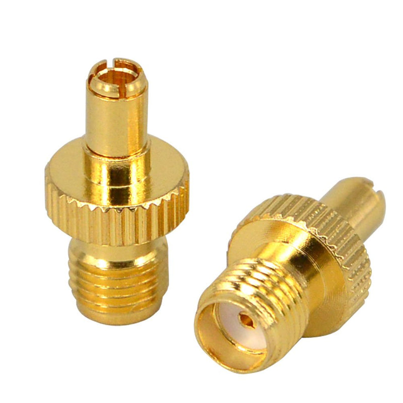 onelinkmore RF Coax 4G LTE Antenna Adapter SMA Female to TS9 Male Straight Connector for 4G LTE Antenna Hsdpa 2G 3G Antenna UMTS Mobile Broadband Pack of 2