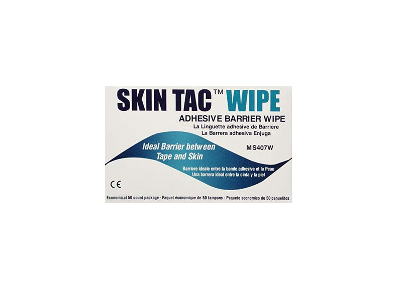 74407WBX - Skin Tac Adhesive Barrier Prep Wipe, 50/Box