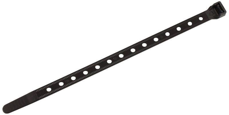 Southwire CT1450015 14-Inch Heavy Duty Cable Ties, Strong 50 lb Test, Universal Easy Zip, Black (Pack of 15)