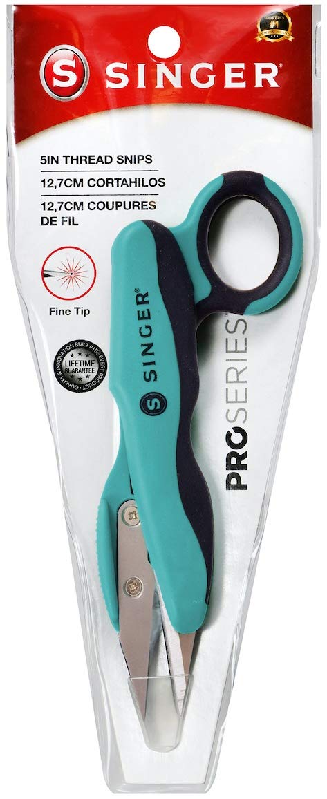 SINGER 00564 ProSeries Thread Snips, 5-Inch,Teal 1