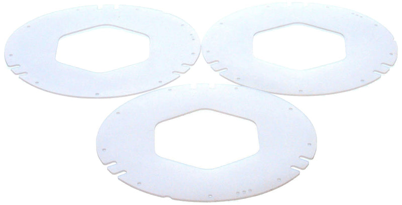 San Jamar XC2422L Gasket for San Jamar 2410C, C2410C, and C241OC18 In-Counter Cup Dispensers, Large (Pack of 3)
