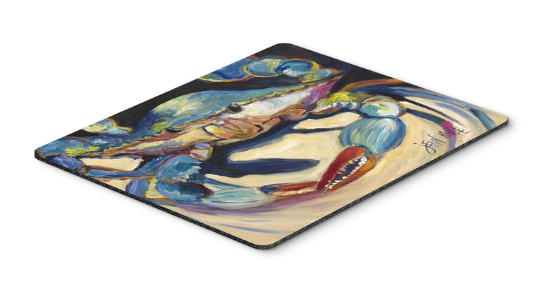 Caroline's Treasures JMK1094MP Blue Crab Mouse Pad, Hot Pad or Trivet, Large, Multicolor
