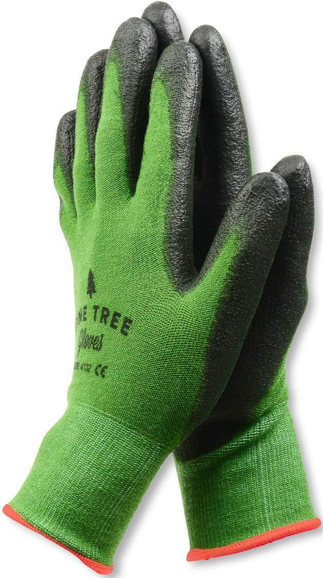 Pine Tree Tools Bamboo Gardening Gloves for Women and Men - S 1 Small