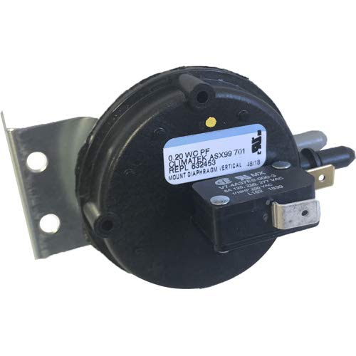 Furnace Vent Air Pressure Switch - Fits Nordyne Gas Part # 632332