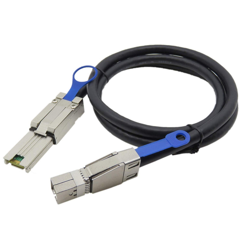 CableDeconn External HD Mini SAS SFF-8644 to SFF-8088 2m 6.6FT Cable