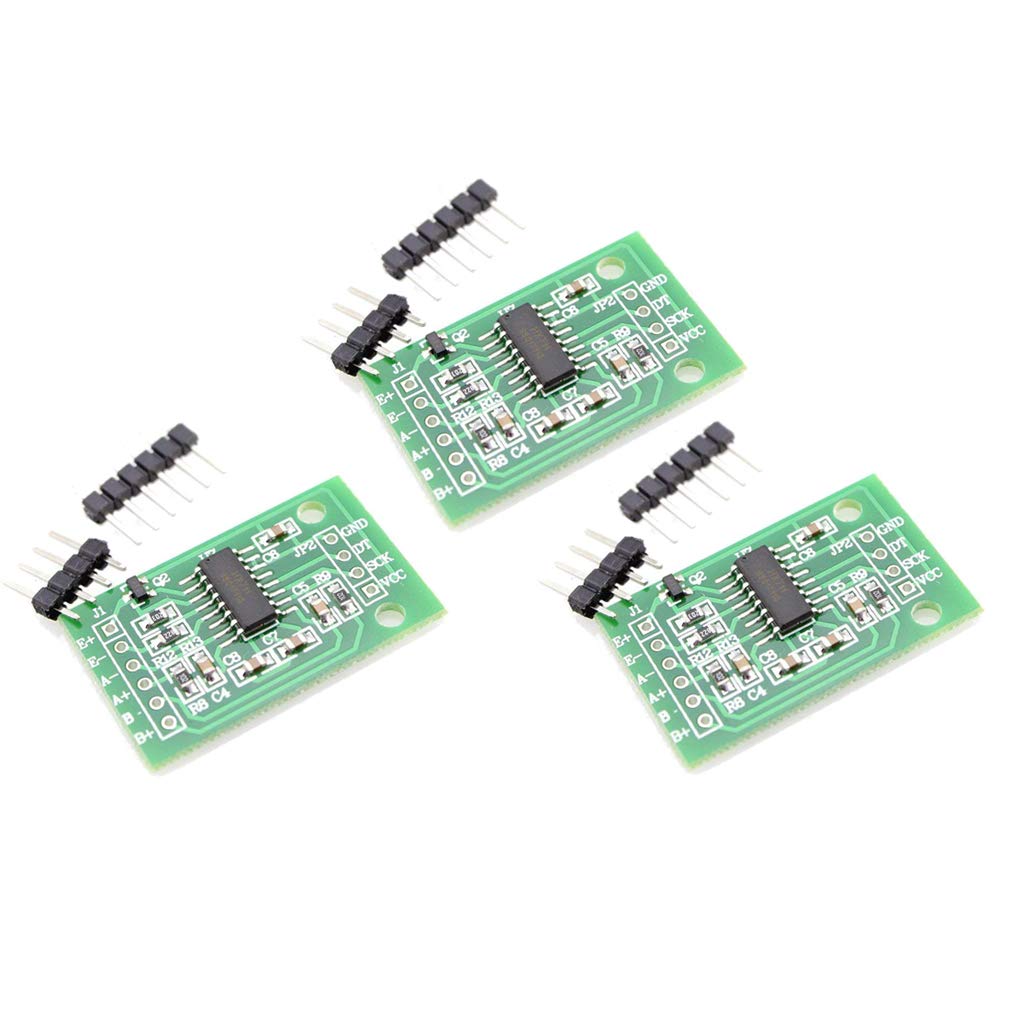 HiLetgo 3pcs HX711 Weighing Sensor Dual-Channel 24 Bit Precision A/D Module Pressure Sensor