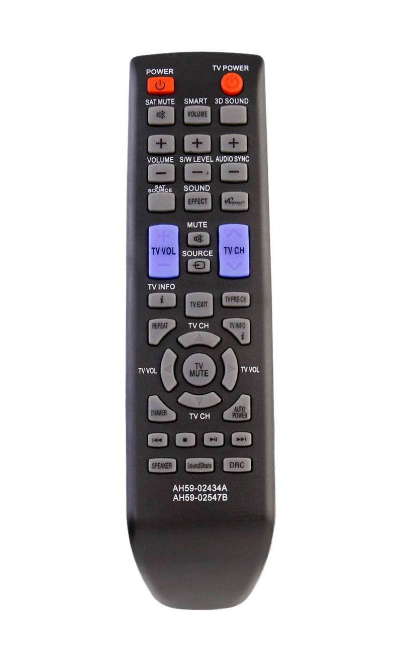 New AH59-02434A AH59-02547B Replaced Remote fit for Samsung AH5902434A HW-E550ZA HW-E450ZA HW-E551ZA HWF450ZA HWF450 HWFM45 HWFM45C