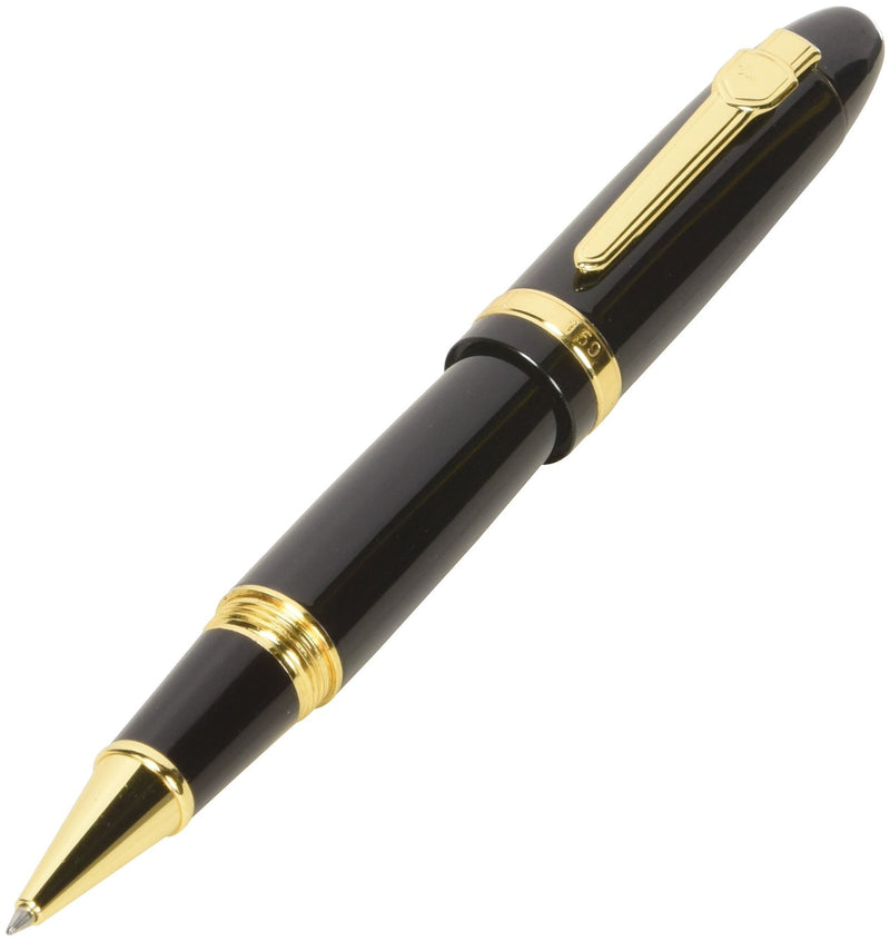 Jinhao 159 Blac Rollerball Pen Heavy Big Pen (Gold Trim)