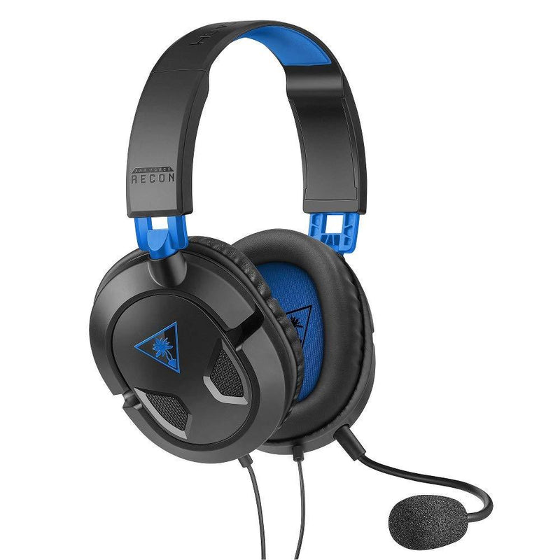 Turtle Beach Recon 50P Gaming Headset for PlayStation 5, PS4 Pro & PS4 Black / Blue