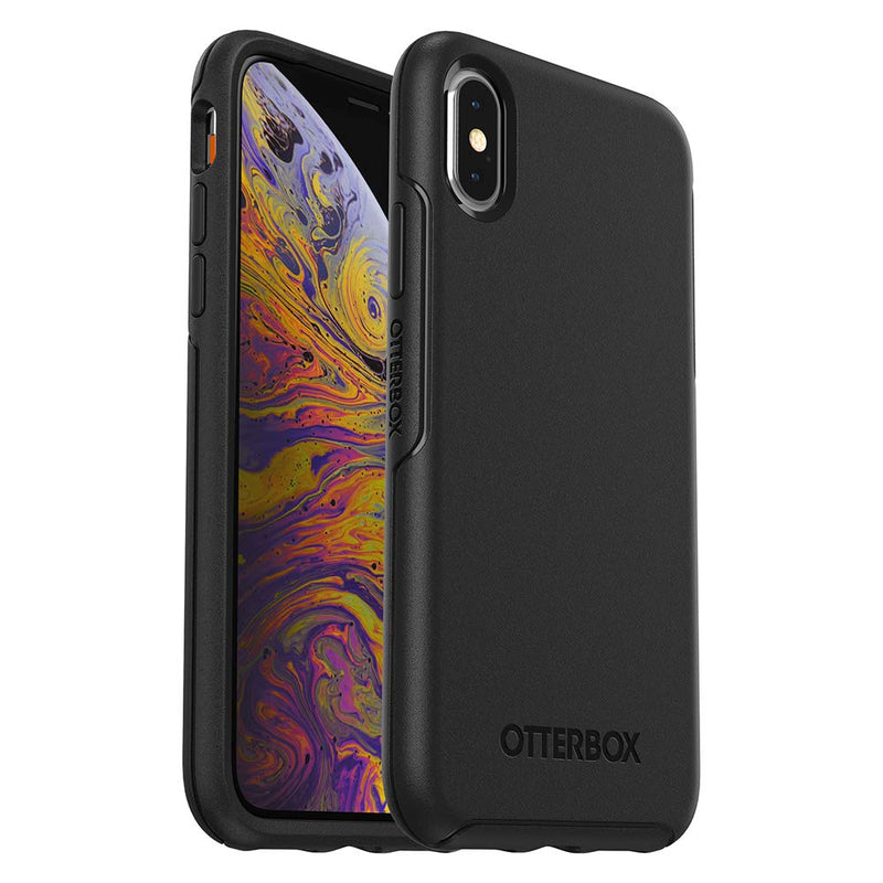 OTTERBOX SYMMETRY SERIES Case for iPhone Xs & iPhone X - Retail Packaging - BLACK