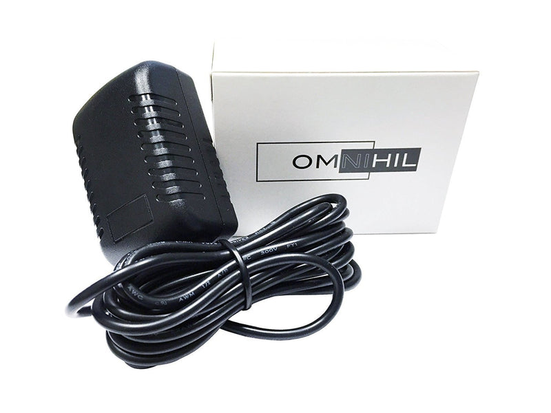 Omnihil 8 Feet AC/DC Power Adapter Compatible with ENERCELL 12V/1500MA AC Adapter Model: 273-358 Plug Size: 5.5x2.5 Switching Cable PS Wall Home Charger Mains PSU