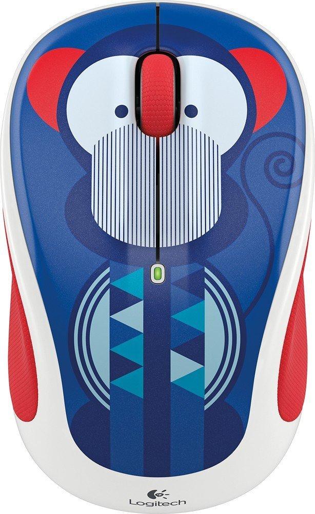 Logitech M325c Wireless Optical Mouse Marc Monkey Multi-color Marc Monkey