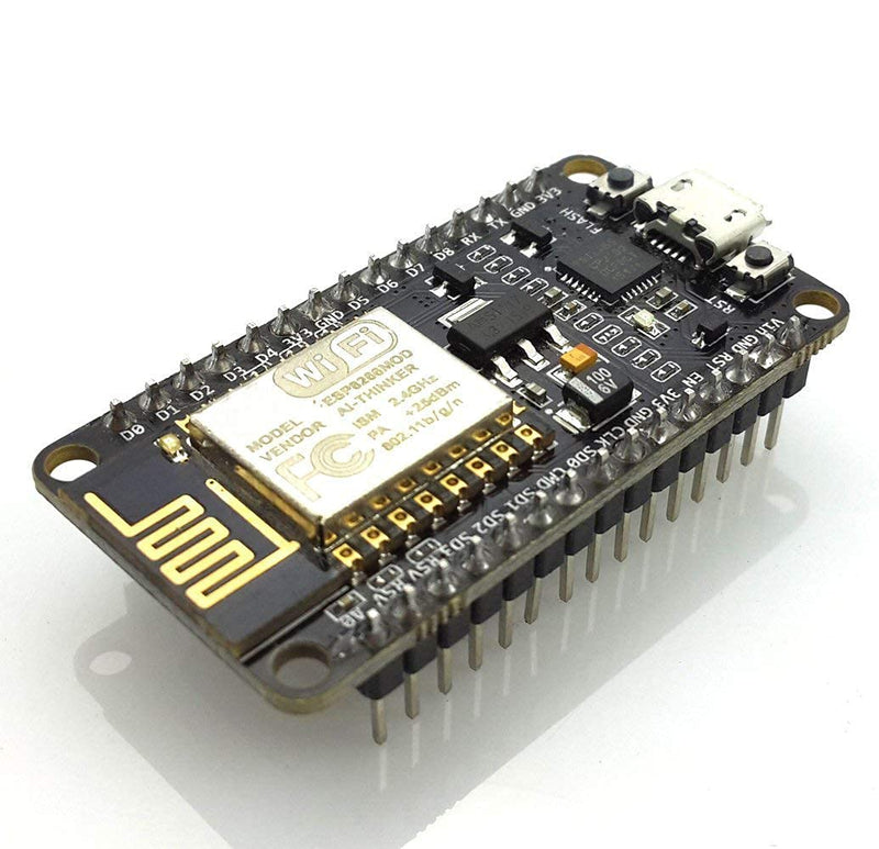 HiLetgo 1PC ESP8266 NodeMCU CP2102 ESP-12E Development Board Open Source Serial Module Works Great for Arduino IDE/Micropython (Small) Pack of 1