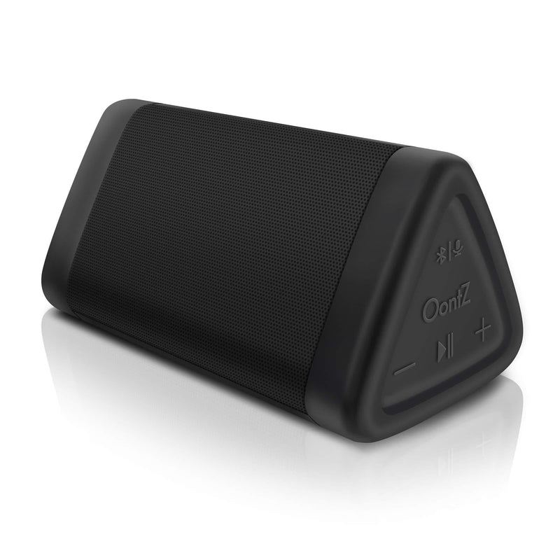 OontZ Angle 3 Bluetooth Portable Speaker, Louder Volume, Crystal Clear Stereo Sound, Rich Bass, 100 Foot Wireless Range, Microphone, IPX5, Bluetooth Speakers (Black) Black