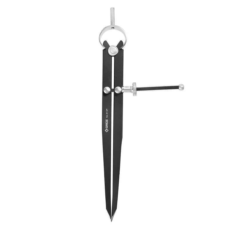 Groz - DD/SP/8 GROZ 8-inch Spring Divider | Premium Grade | Solid Nut (01483)