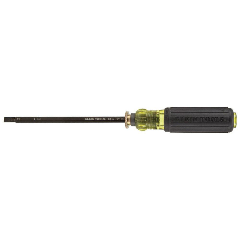 Klein Tools 32751 Screwdriver with Adjustable Length 4 to 8-Inch, #2 Phillips Tip and 1/4-Inch Slotted Tip