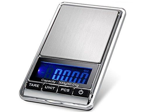 TBBSC Jewelry Scale,High Precision Digital Pocket Scale Gram 300g/0.01g Reloading