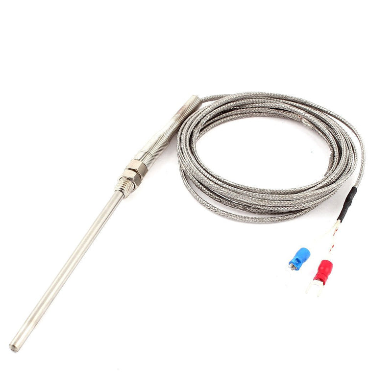 uxcell 10cm K Type 0-500C Temperature Controller Thermocouple Sensor Probe 3 Meter