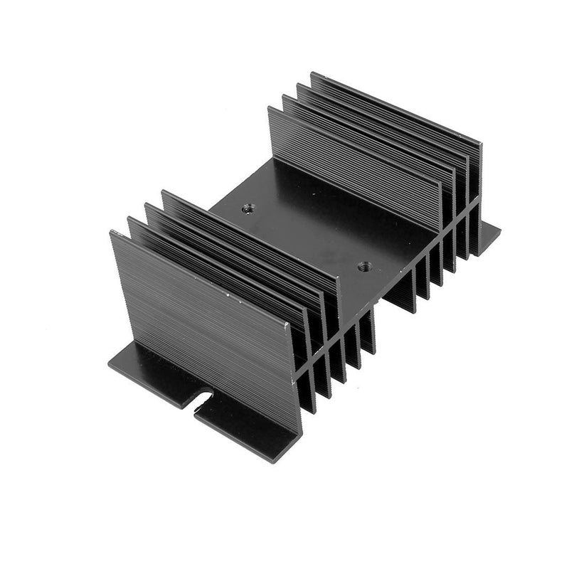 uxcell a15052000ux0121 12.5mmx7mmx5mm Aluminium Heat Dissipation Cooling Heatsink Cooler Sink for Solid State Relay SSR