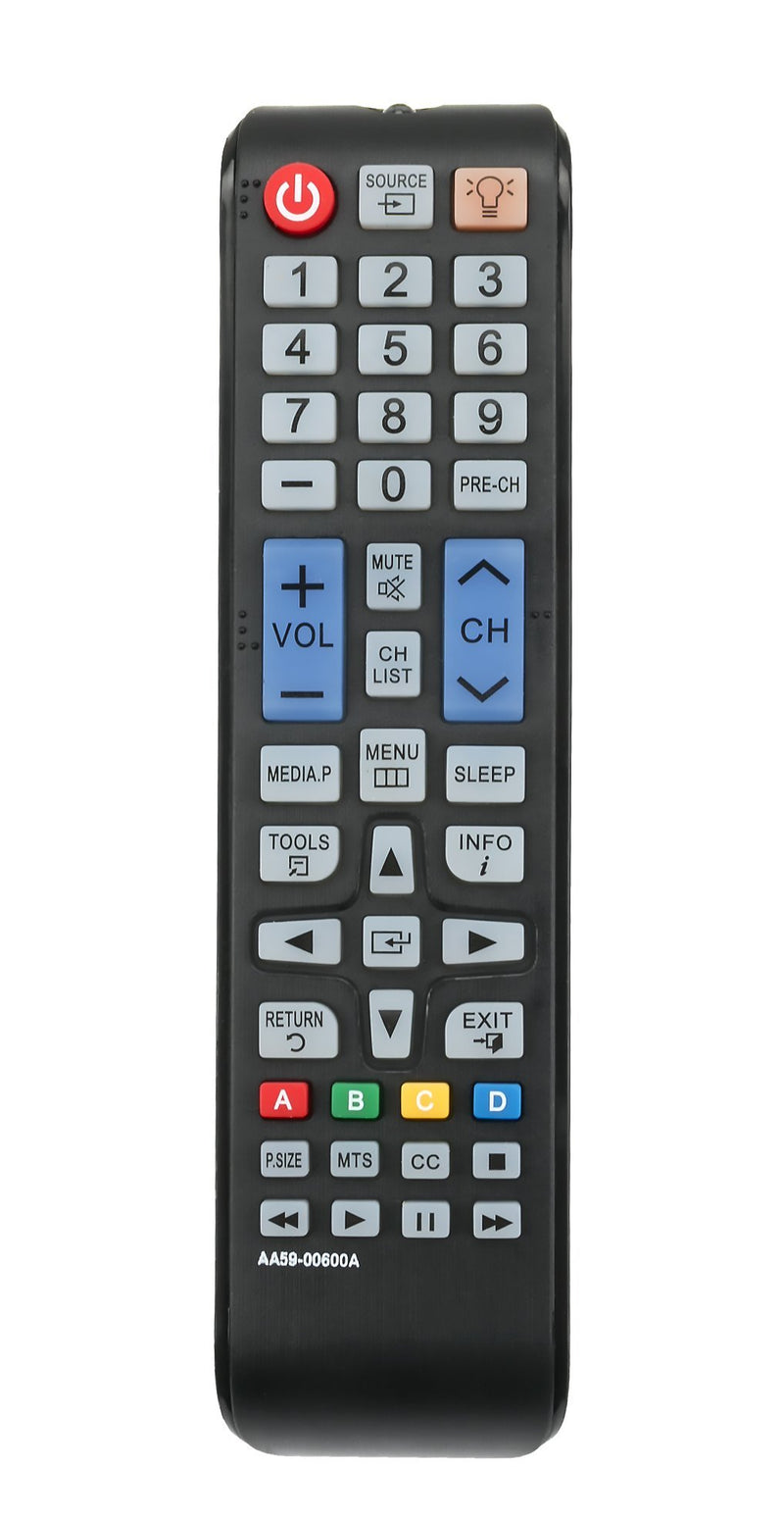 AA59-00600A Replaced Remote fit for Samsung TV UN22F5000 UN32F5000 UN40F5000 UN46F5000 UN50F5000 UN40EH6000 UN40EH6050 UN46EH6000 UN46EH6050 UN50EH6000 UN50EH6050 UN55EH6000 UN55EH6050 UN60EH6000