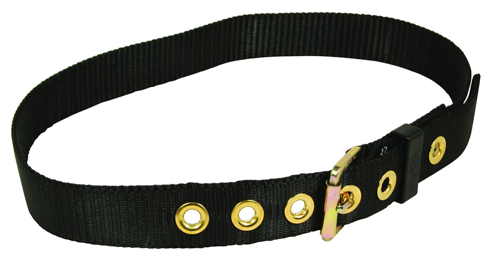 FallTech 7095M Heavy Duty Work Belt with 1-3/4-Inch Webbing, 7-Position Adjustment and Steel Buckle, Black, Medium