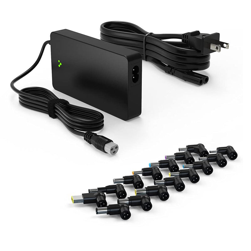 Belker 90w Universal Laptop Charger AC Adapter for Hp Dell Toshiba IBM Lenovo Acer Asus Samsung Sony Fujitsu Gateway Notebook Ultrabook with 5V 2.4A Fast Charging USB Port