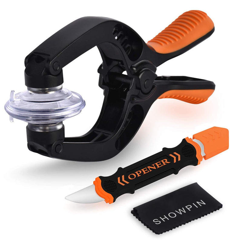 Showpin Smart Phones Suction Cup Tool Opening Pliers Repair LCD Screen, 3 in 1 iPhone Repair Tool Prying Tool Compatible with Cell Phone/Laptop/Tablet PC