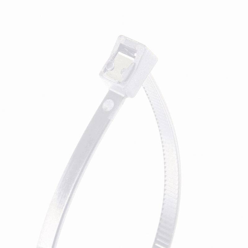 Gardner Bender 46-311SC Nylon Self-Cutting Cable Tie, 11 inch, 50 lb. Tensile, Twist-Off Tail, Zip Tie, 50 Pk., Natural White