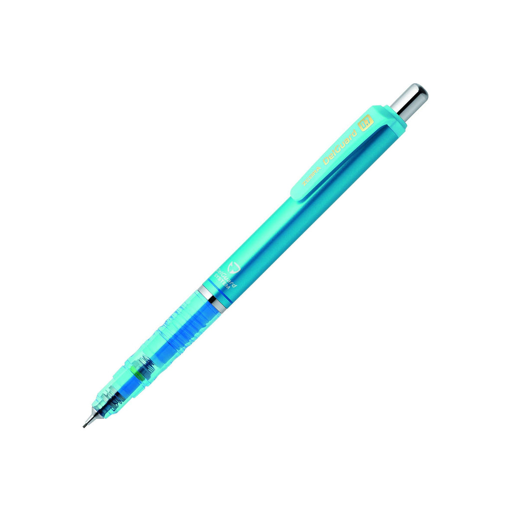 Zebra Mechanical Pencil, Del Guard, 0.7mm, Bright Blue (P-MAB85-BRB)