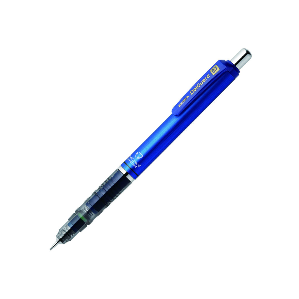 Zebra Mechanical Pencil, Del Guard, 0.7mm, Blue (P-MAB85-BL)