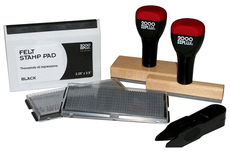 2000 PLUS Custom Stamp Kit 2-Line and 7-Line Stamps (030968)