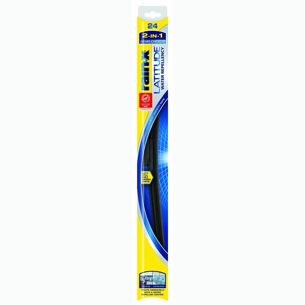 Rain-X 5079280-2 Latitude 2-IN-1 Water Repellency Wiper Blade, 24" (Pack of 1) 24 inches Single pack