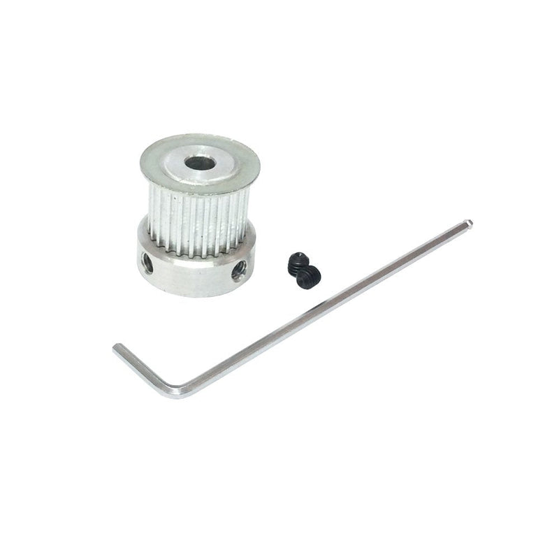BEMONOC 3M Arc HTD Pulley 20 Teeth 8mm Bore Motor Belt Pulleys Timing Pulleys DIY fit for Width 15mm Timing Belt for CNC Laser Machine Engraving Machine Pack of 1pcs