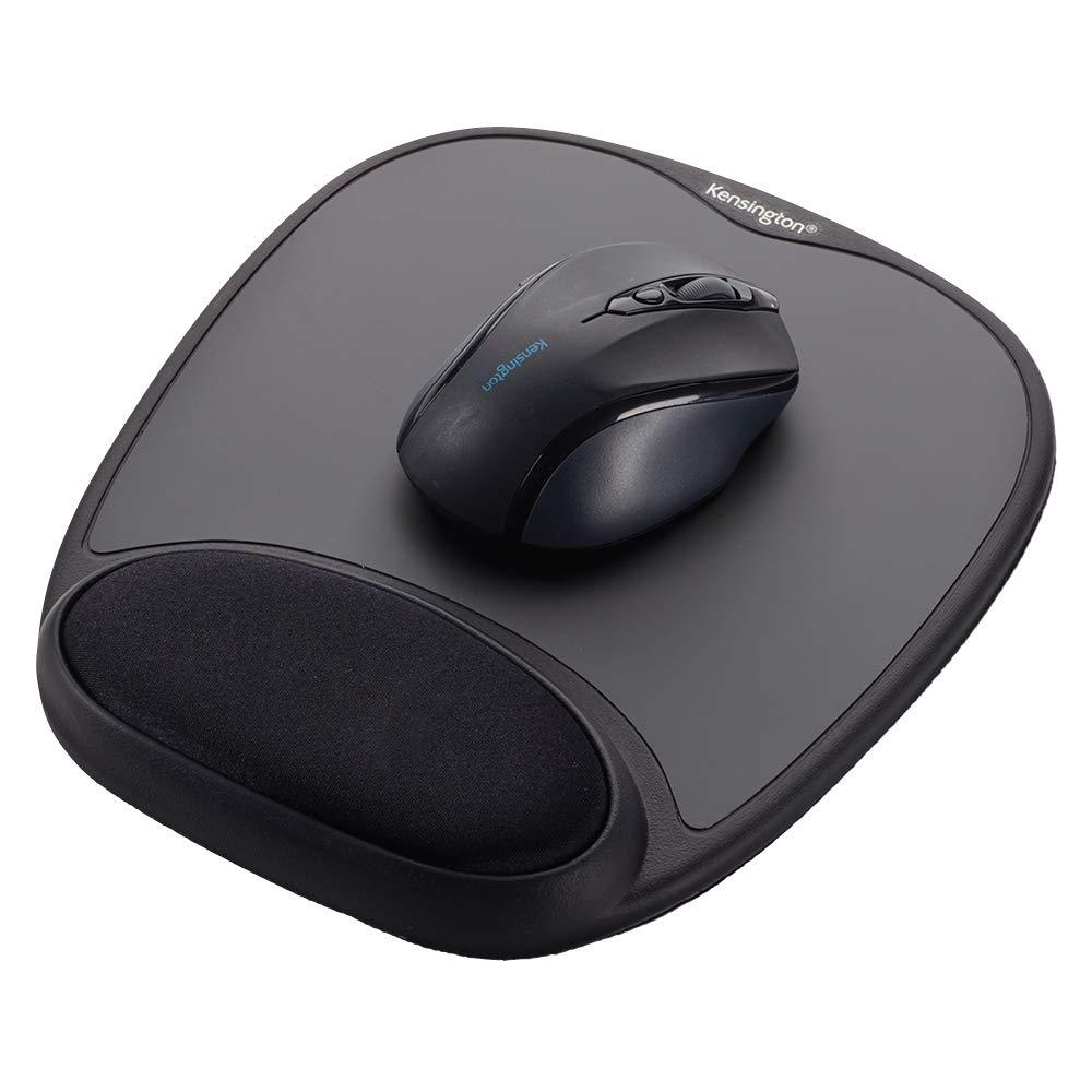 Kensington Comfort Gel Mouse Pad with Wrist Rest - Black (K62386AM)