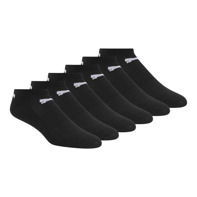 PUMA Women's 6 Pack Runner Socks Black 9-11