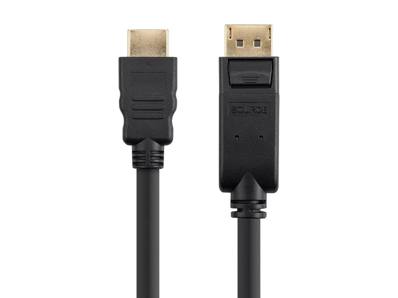 Monoprice DisplayPort 1.2a to HDTV Cable - 6 Feet | Supports Up to 4K Resolution And 3D Video - Select Series 6ft