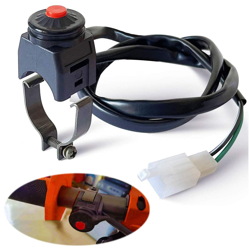 PerfecTech Universal Motorbike Switch Handlebar Motorcycle Kill Stop Switch Horn Button 22mm
