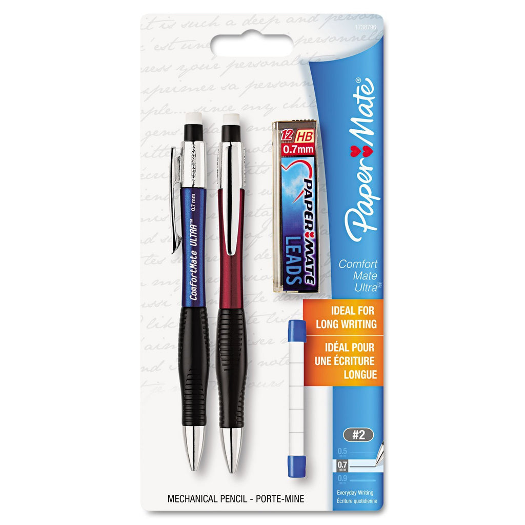 Papermate Mechanical Pencil 0.7 Mm Rubber