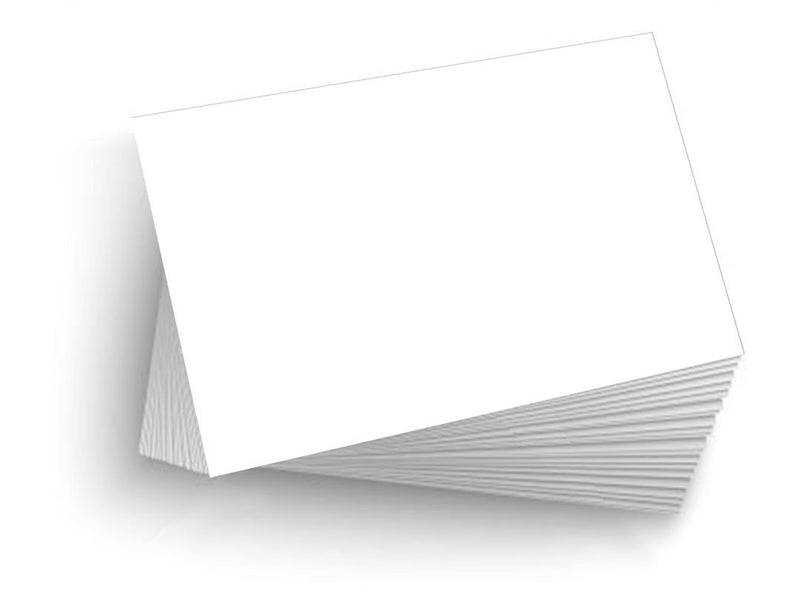 50 Blank 4"x6" Heavy Duty 14pt Index Cards, Postcards