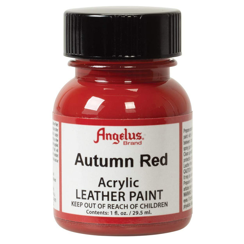 Angelus Acrylic Leather Paint, Autumn Red