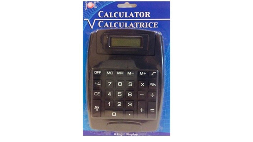 Jot Calculator 8 Digit Display