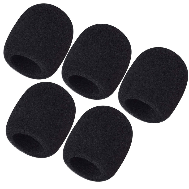 Mudder 5 Pack Foam Mic Cover Handheld Microphone Windscreen (5 Pack)