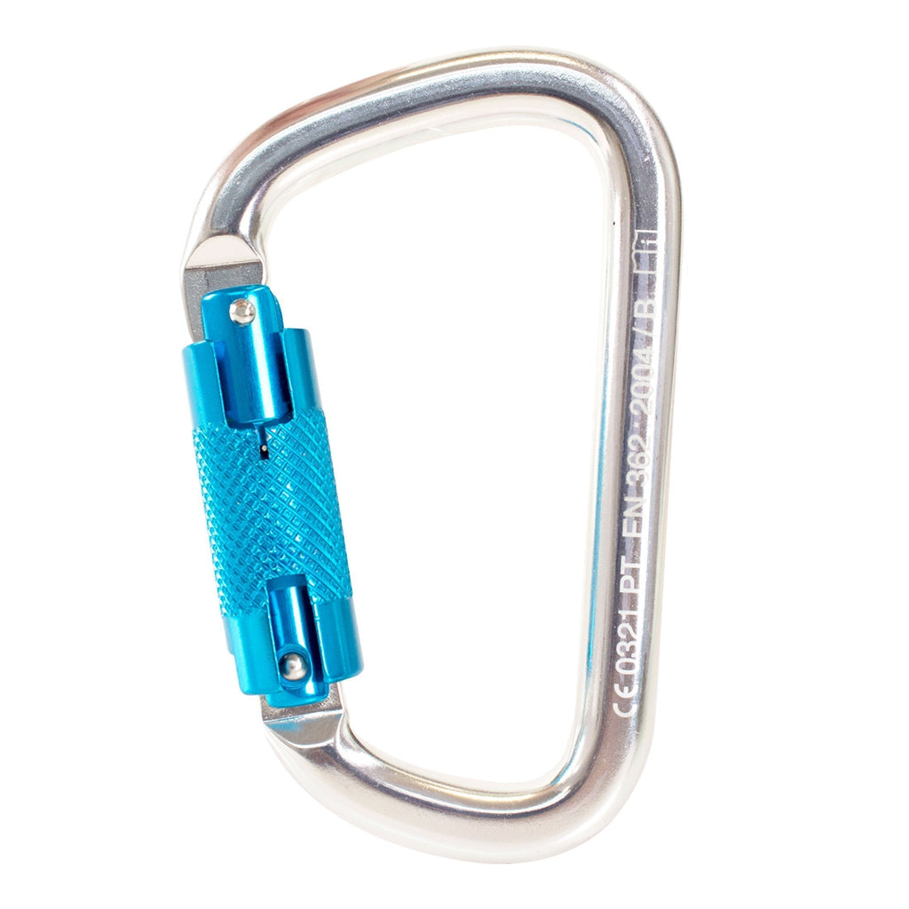 Spidergard S01813-QC Heavy Duty Aluminum Carabiner Auto Twist Lock 25kN