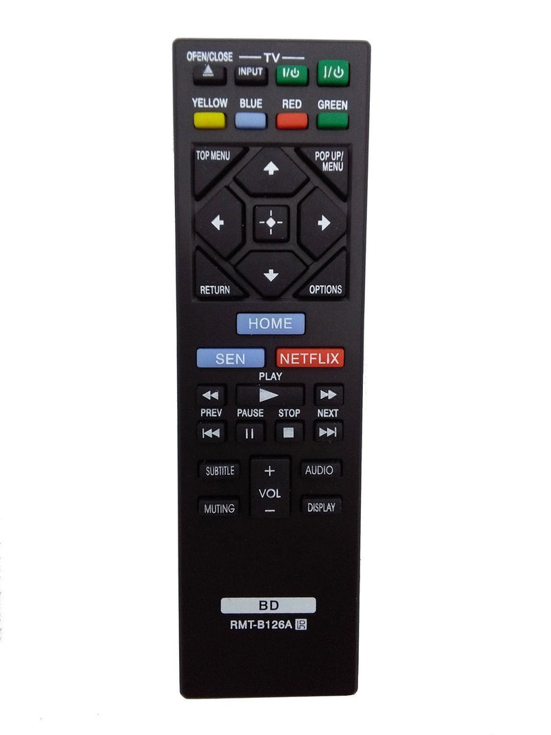 VINABTY B126A New Replaced Remote RMT-B126A fit for Sony Blu-Ray DVD Player BDPBX120/BDP-BX120/BDPS3200/BDP-BX320/BDPBX320/BDP-BX520/BDPBX520/BDP-BX620