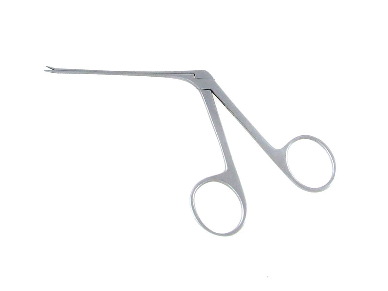 Micro Alligator Forceps 3.25" Shaft Serrated Jaws 0.8mm Wide | Medixplus